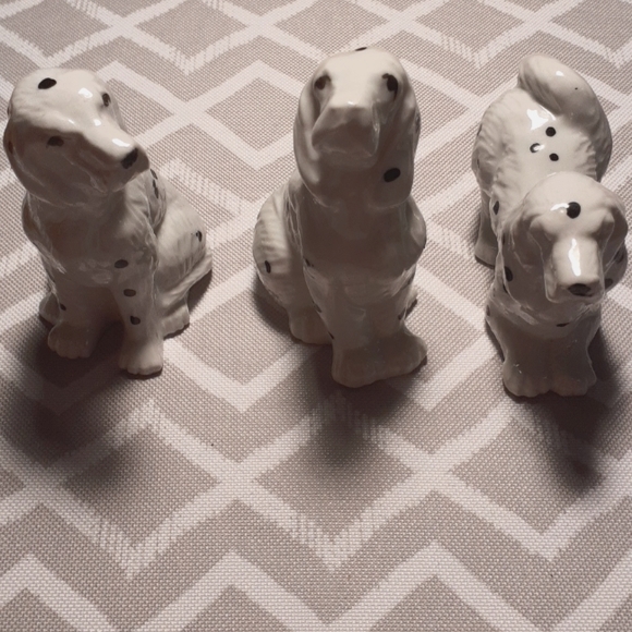 Bundle of 3 "dalmatian" figurines - Picture 1 of 9
